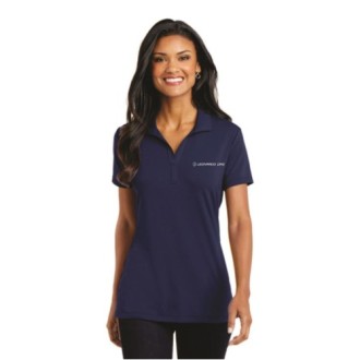 Port Authority® Women's Cotton<br><br>LARGE<BR>Estate blue • White imprint